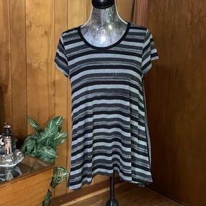 Mystree strip high and low tunic